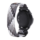 Braided Buckle Loop (Black & White Gradation) 이미지 5